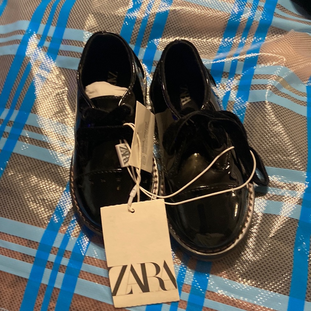 Brand new with tag Zara toddler 6.5 Patent leather